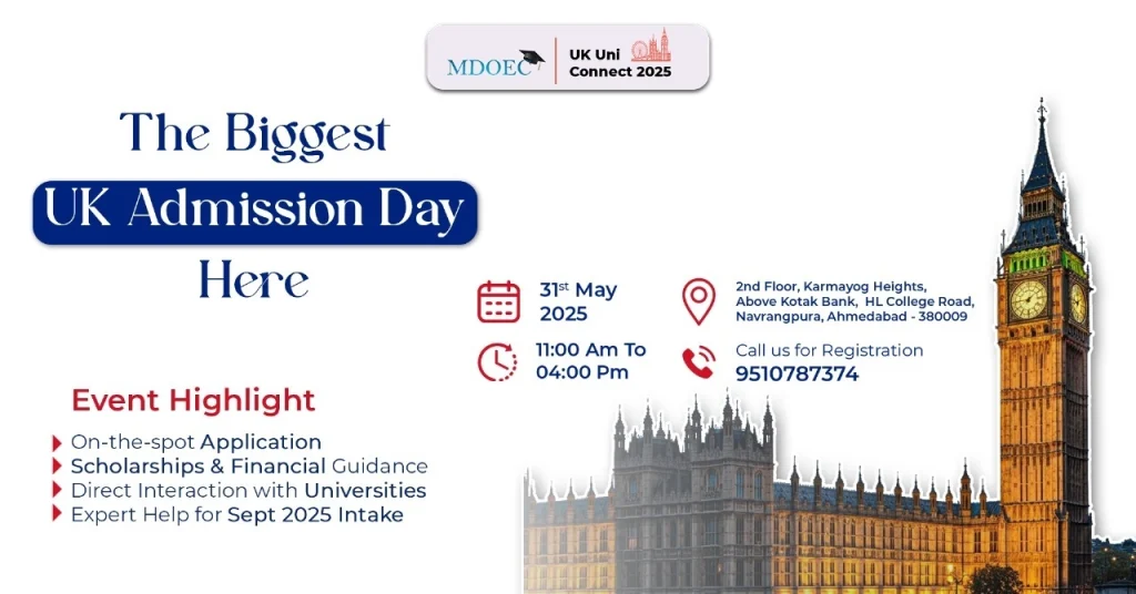 Explore Your Future in the UK with UK Uni Connect 2025 – Powered by MDOEC
