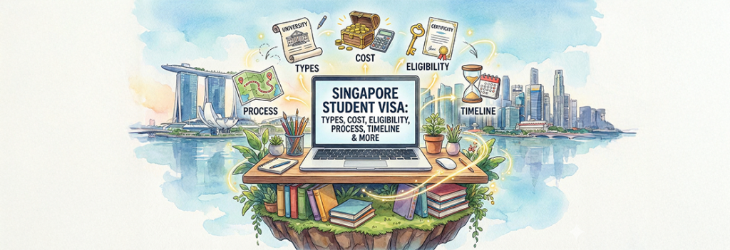 Singapore Student Visa: Types, Cost, Eligibility, Process, Timeline & More (2026 Complete Guide)