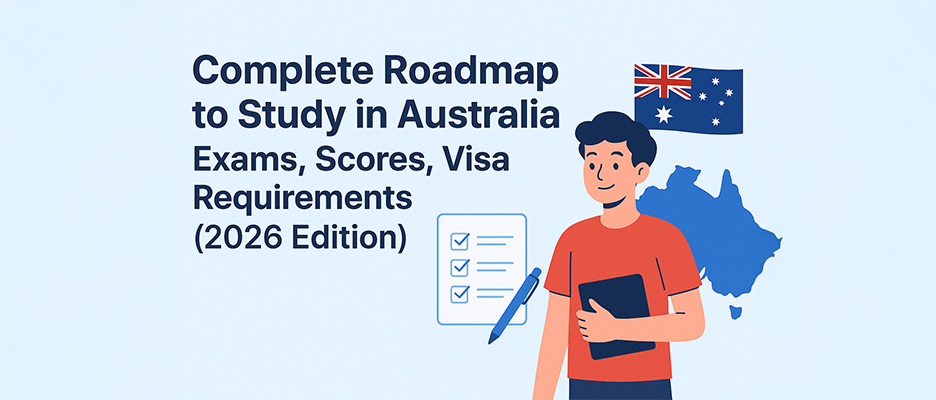 Complete Roadmap to Study in Australia: Exams, Scores, Visa Requirements (2026 Edition)