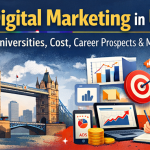 Study Digital Marketing in UK: Benefits, Universities, Cost, Career Prospects & More