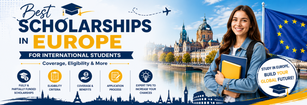 Best Scholarships in Europe for International Students: Coverage, Eligibility & More