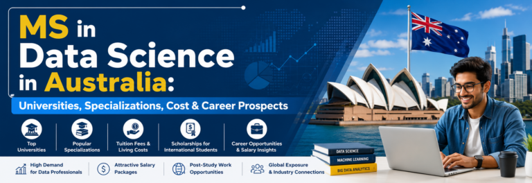 MS in Data Science in Australia: Universities, Specializations, Cost & Career Prospects